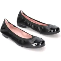 Pretty ballerinas per donna. 48780 Ballerine Shirley in pelle nera (37), Nero, Basso, Nessuno, Casual