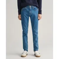 Gant per ragazzo. 910095 Jeans slim blu (10años= 140cm), Casual, Cotone, Denim, moda per bambini