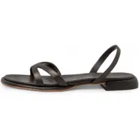 Neosens per donna. 331561101003_001 S3156 Sandali Valvin in pelle nera (37), Nero, 1 a 3 cm, Nessuno, Casual