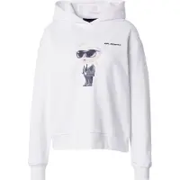 Karl Lagerfeld Ikon Aquarelle K Hoodie White Taglia: XL | Felpe con cappuccio Outlet | Donna | Bianco