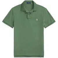 Ralph Lauren per uomo. 710680784439 Il polo iconico in piqué verde (XS), Casual, Cotone, Manica corta