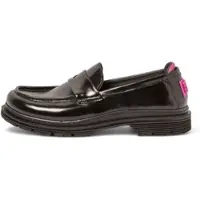 Art unisex. 119021101003_001 Scarpe in pelle nera Birmingham del 1902 (36), Nero, 3 a 5cm, Nessuno, Casual