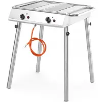 Hendi Xantos barbecue a gas, 9,5kW, 770x710x(H) 870mm