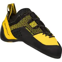 La Sportiva - Scarpetta (arrampicata) - Katana Laces Yellow/Black per Uomo in Pelle - Taglia 42,5 - Giallo