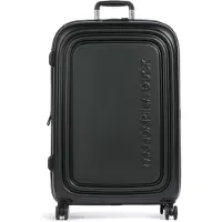Mandarina Duck Logoduck + 4 ruote Carrello L 75 cm nero
