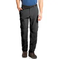 Maier Sports Tajo 2 Pantaloni da trekking Uomo (26 - Short, nero/grigio)