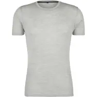 Stoic MerinoRib RonnebySt. Shirt Maglia merino Uomo (3XL, grigio)