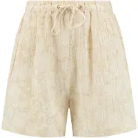Shiwi Mila Shorts Bohemian Jacquard White Bohemian Jacquard Taglia: L | Pantaloncini Outlet | Donna | Bianco