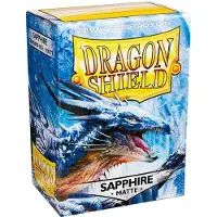 Dragon Shield Custodie Per Carte Color Zaffiro Opaco 100 Bustine