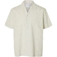 Selected Camicia A Maniche Corte Uomini Bianco L