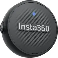 Insta360 Mic Air Transmitter - Draadloze audiozender - 48 kHz sampling rate - Zwart