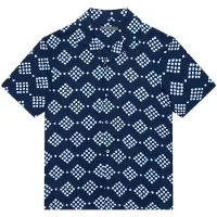French Connection Dot Viscose Revere Short Sleeve Shirt Marine Taglia: L | Camicie Casual Outlet | Uomo