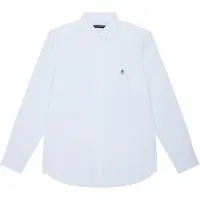 French Connection Oxford L/s T White/marine Taglia: S | Camicie Casual Outlet | Uomo | Bianco