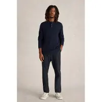 White Stuff Newport Merino Henley Dark Navy Taglia: XXL | Maglioni a maglia Outlet | Uomo | Blu