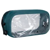 Exped Organizer Cube Clear Sacca (3 l - 23 x 12 x 8 cm, grigio/blu)