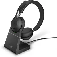 Jabra Cuffie Wireless Con Microfono Evolve2 65 Ms Stereo