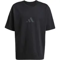 Adidas Z.N.E. Tee Logo T-shirt Uomo (L, nero)