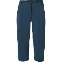 Vaude Women's Yaras 3/4 Pants Pantaloni da ciclismo Donna (42, blu)