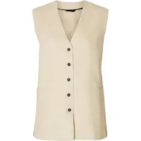 Selected Panciotto Donne Beige 40