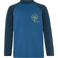 Vaude Kid's Solaro L/S T-Shirt III Maglia funzionale Bambini (98, blu)
