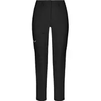 Salewa - Pantalone softshell - Puez Dolomitic 2 DST W Reg Pant Black Out per Donne in Nylon - Taglia S - Nero