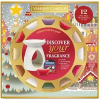 Yankee candle Christmas Collection Aromalamp & 12 Wax Melts 12 pz — Set Regalo Candele