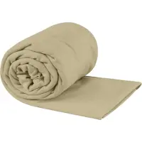 Sea to Summit Pocket Towel Telo in microfibra (150 x 75 cm - XL, desert)