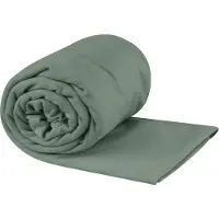 Sea to Summit Pocket Towel Telo in microfibra (150 x 75 cm - XL, sage)