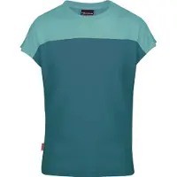 TROLLKIDS Girl's Bergen T T-shirt Bambini (164, turchese)