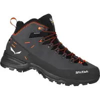 Salewa - Scarpe trekking uomo - Alp Mate Winter Mid Wp M Onyx/Black per Uomo in Pelle - Taglia 45 - Grigio