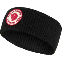 Fjällräven 1960 Logo Headband Fascia sportiva per la fronte (One Size, nero)