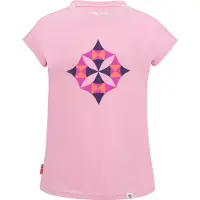TROLLKIDS Girl's Sandefjord T Maglia merino Bambini (104, fuchsia)