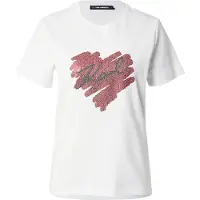 Karl Lagerfeld Hearts Rs T-shirt White Taglia: L | Maglie Sportivi Outlet | Donna | Bianco