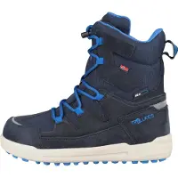 TROLLKIDS Kid's Finnmark Winter Boots Scarpe invernali Bambini (28, blu)