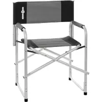 Brunner Bravura Sedia da campeggio (60 x 47 x H46/83 cm, grigio)