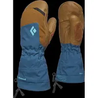 Black Diamond - Guanti da alpinismo in PrimaLoft&reg; - W Mercury Mitts Azurite in Pelle - Taglia L - Blu