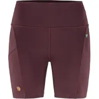 Fjällräven Women's Abisko 6 Short Tights Leggings Donna (M, rosso)