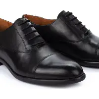 Pikolinos per uomo. M7J-4184 Mocassini in pelle Bristol neri (44), Nero, Basso, Stringhe, Casual