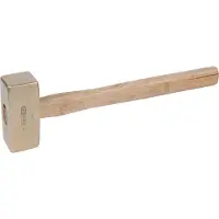 Ks Tools BRONZEplus Martello 2500 g con manico in hickory - 963.2054