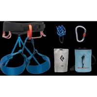Black Diamond Momentum Harness Package Set da arrampicata (XS, no color)