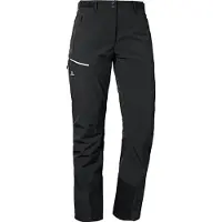 Schöffel Women's Softshell Pants Matrei Pantaloni per sci alpinismo Donna (21 - Short, nero)