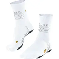 Falke Women's RU True Motion Calze da running Donna (39/40, bianco)