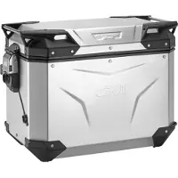 Givi Valigia Laterale Trekker Outback Evo Smart Anodised 37l Monokey Cam-side Obkev48aar