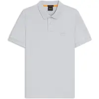 BOSS per uomo. 50507803 Polo Passenger grigio chiaro (M), Casual, Cotone, Manica corta