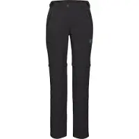 Mammut Women's Runbold IV Zip Off Pants Pantaloni zip off Donna (46 - Short, nero)