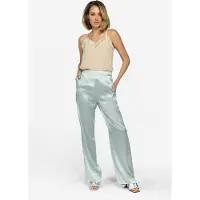 Ibana Francine - Bridal Mint Green Taglia: XS | Pantaloni da completo Outlet | Donna | Ciano