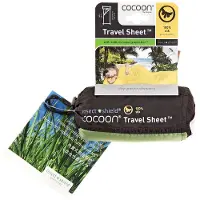 Cocoon Insect Shield TravelSheet Silk Sacco a pelo da viaggio (210 x 86 cm, olivia)