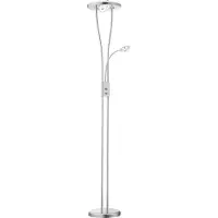 JUST LIGHT Helia Lampada a LED da lettura, acciaio
