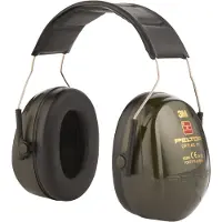 3M Cuffie PELTOR Optime II, 31 dB, verde, fascia, H520A-407-GQ