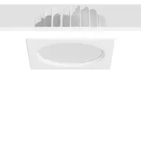 RZB ZIMMERMANN RZB Ledona ECO Square, 30 W, 2250 lm, 840, bianco, faretti da incasso con taglio di fase, L 220 P 220 A 3, 110° 901455.002.1